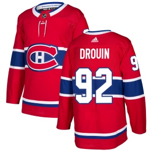 Men's Jonathan Drouin Montreal Canadiens Authentic Jersey - Red