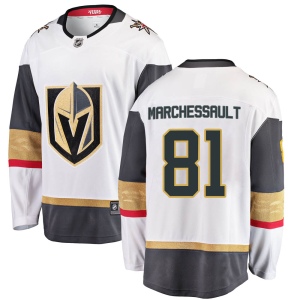 Men's Jonathan Marchessault Vegas Golden Knights Breakaway White Away Jersey - Gold