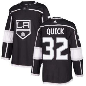 Men's Jonathan Quick Los Angeles Kings Authentic Jersey - Black