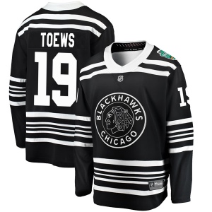 Men's Jonathan Toews Chicago Blackhawks 2019 Winter Classic Breakaway Jersey - Black