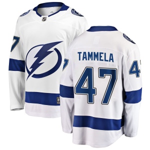 Men's Jonne Tammela Tampa Bay Lightning Breakaway Away Jersey - White