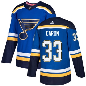 Men's Jordan Caron St. Louis Blues Authentic Home Jersey - Blue