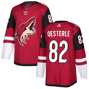 Men's Jordan Oesterle Arizona Coyotes Authentic Maroon Home Jersey