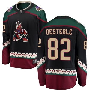 Men's Jordan Oesterle Arizona Coyotes Breakaway Alternate Jersey - Black