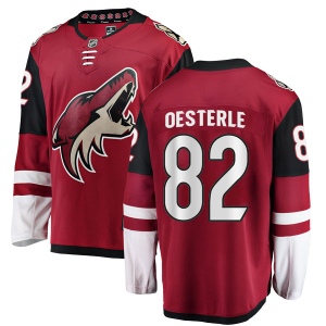 Men's Jordan Oesterle Arizona Coyotes Breakaway Home Jersey - Red