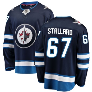 Men's Jordy Stallard Winnipeg Jets Breakaway Home Jersey - Blue