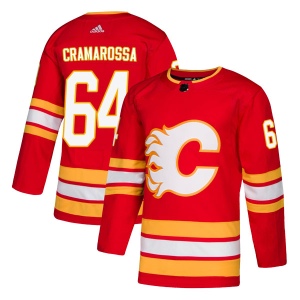 Men's Joseph Cramarossa Calgary Flames Authentic Alternate Jersey - Red