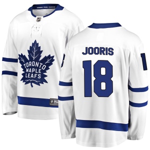 Men's Josh Jooris Toronto Maple Leafs Breakaway Away Jersey - White