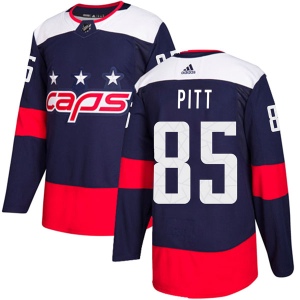 Men's Josh Pitt Washington Capitals Authentic 2018 Stadium Series Jersey - Navy Blue