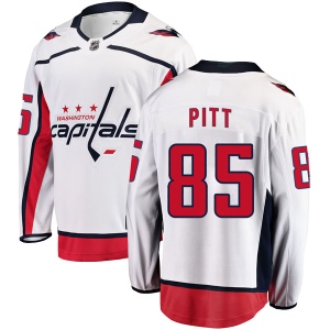 Men's Josh Pitt Washington Capitals Breakaway Away Jersey - White