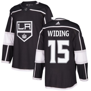 Men's Juha Widing Los Angeles Kings Authentic Home Jersey - Black