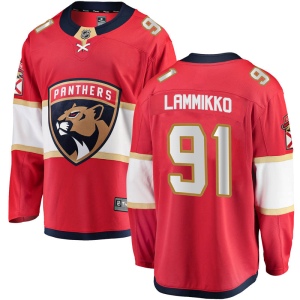 Men's Juho Lammikko Florida Panthers Breakaway Home Jersey - Red