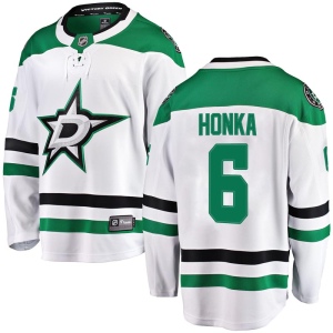 Men's Julius Honka Dallas Stars Breakaway Away Jersey - White