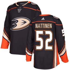 Men's Julius Nattinen Anaheim Ducks Authentic Jersey - Black