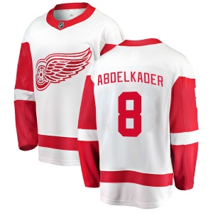 Men's Justin Abdelkader Detroit Red Wings Breakaway Away Jersey - White