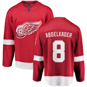 Men's Justin Abdelkader Detroit Red Wings Home Breakaway Jersey - Red