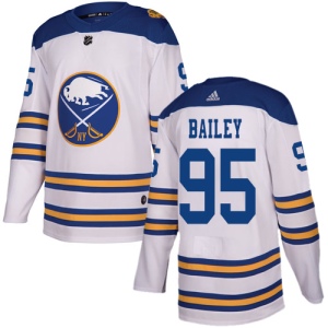 Men's Justin Bailey Buffalo Sabres Authentic 2018 Winter Classic Jersey - White