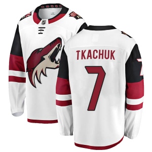 Men's Keith Tkachuk Arizona Coyotes Authentic Away Jersey - White