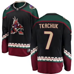 Men's Keith Tkachuk Arizona Coyotes Breakaway Alternate Jersey - Black