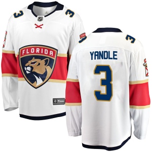 Men's Keith Yandle Florida Panthers Breakaway Away Jersey - White