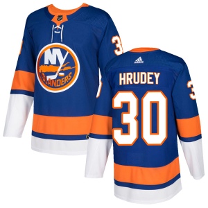 Men's Kelly Hrudey New York Islanders Authentic Home Jersey - Royal