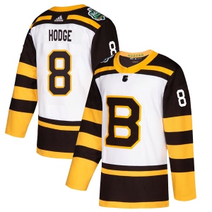 Men's Ken Hodge Boston Bruins Authentic 2019 Winter Classic Jersey - White