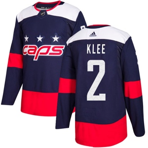 Men's Ken Klee Washington Capitals Authentic 2018 Stadium Series Jersey - Navy Blue