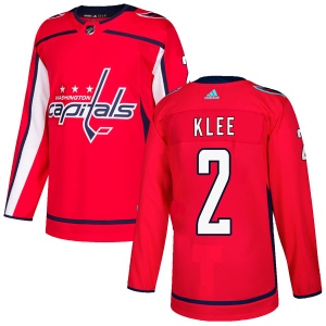 Men's Ken Klee Washington Capitals Authentic Home Jersey - Red