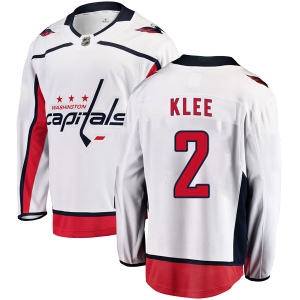 Men's Ken Klee Washington Capitals Breakaway Away Jersey - White