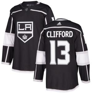 Men's Kyle Clifford Los Angeles Kings Authentic Jersey - Black