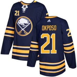 Men's Kyle Okposo Buffalo Sabres Authentic Jersey - Navy