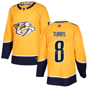 Men's Kyle Turris Nashville Predators Authentic Home Jersey - Gold