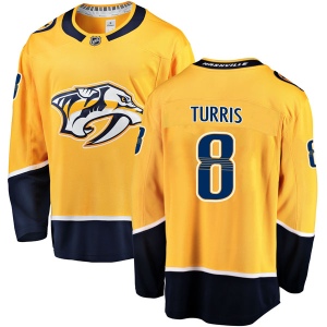 Men's Kyle Turris Nashville Predators Breakaway Home Jersey - Gold