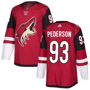 Men's Lane Pederson Arizona Coyotes Authentic Maroon Home Jersey