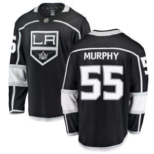 Men's Larry Murphy Los Angeles Kings Breakaway Home Jersey - Black