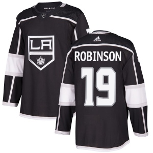 Men's Larry Robinson Los Angeles Kings Authentic Home Jersey - Black