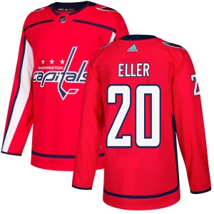 Men's Lars Eller Washington Capitals Authentic Jersey - Red