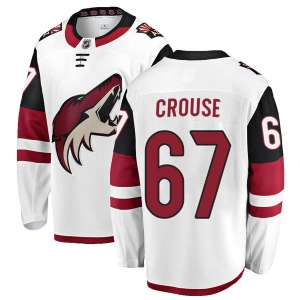 Men's Lawson Crouse Arizona Coyotes Authentic Away Jersey - White