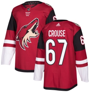 Men's Lawson Crouse Arizona Coyotes Authentic Maroon Jersey