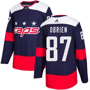 Men's Liam O'Brien Washington Capitals Authentic 2018 Stadium Series Jersey - Navy Blue