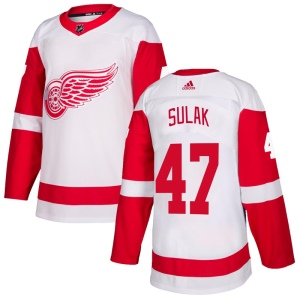 Men's Libor Sulak Detroit Red Wings Authentic Jersey - White