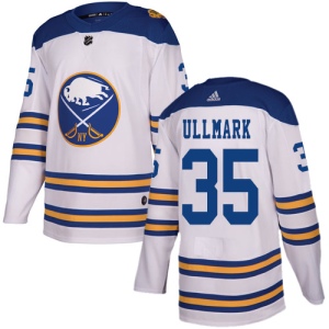 Men's Linus Ullmark Buffalo Sabres Authentic 2018 Winter Classic Jersey - White