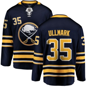 Men's Linus Ullmark Buffalo Sabres Home Breakaway Jersey - Blue