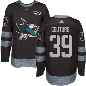 Men's Logan Couture San Jose Sharks Authentic 1917-2017 100th Anniversary Jersey - Black