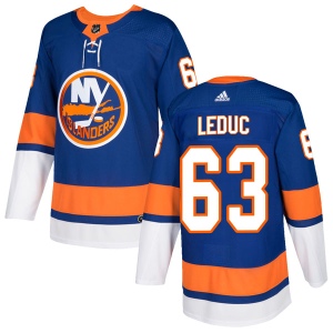 Men's Loic Leduc New York Islanders Authentic Home Jersey - Royal