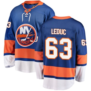 Men's Loic Leduc New York Islanders Breakaway Home Jersey - Blue