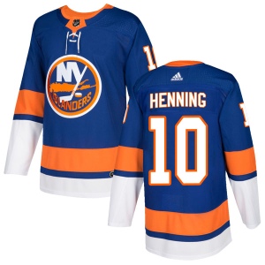 Men's Lorne Henning New York Islanders Authentic Home Jersey - Royal