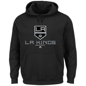 Men's Los Angeles Kings Big & Tall Critical Victory Pullover Hoodie - - Black