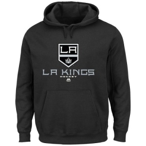 Men's Los Angeles Kings Critical Victory VIII Pullover Hoodie - - Black