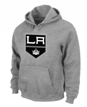 Men's Los Angeles Kings Pullover Hoodie - - Grey